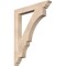 Ekena Millwork Balboa Traditional Smooth Bracket, Douglas Fir, 3 1/2"W x 28"D x 36"H BKT04X28X36BOA01SDF - alternate 1